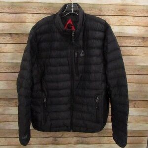 GERRY Black Puffer Zip-Front Power 650 Jacket Men's XL